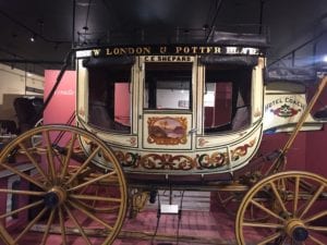 London and Potter old horse pulled coach