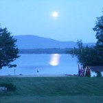 Full moon in June - Pleasant Lake